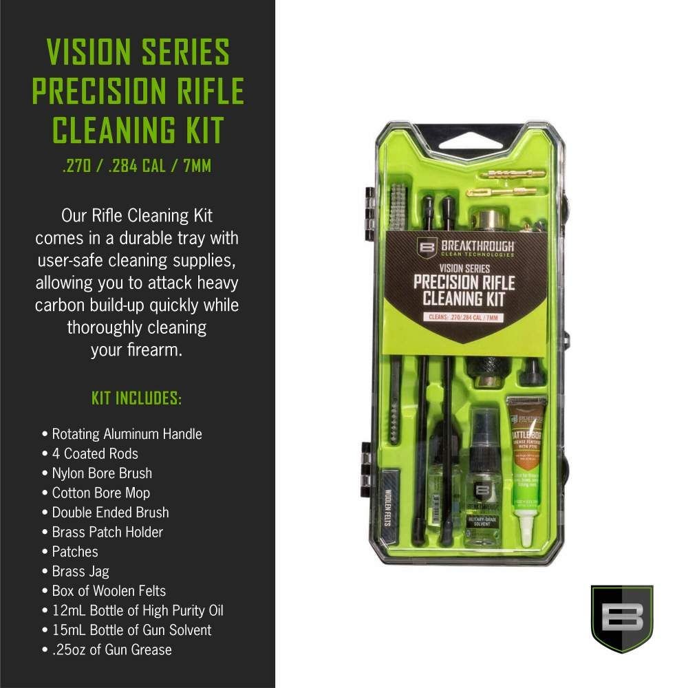 Breakthrough Clean Technologies Vision Series Rifle Cleaning Kit - Mul ...