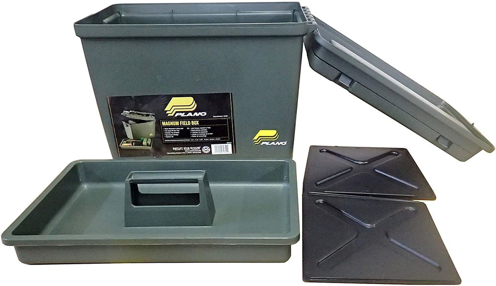 Plano Magnum Field/Ammo Box with Life Out Tray/Dividers - OD Green –  Southlandarchery