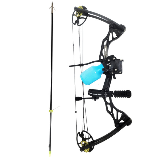 Archery Compound Bow Fishing Reel Rope Pot Bowfishing Reel 40m