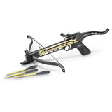 80lbs Aluminum Body Self Cocking Powerful Pistol Crossbow with 27 Arrow+String