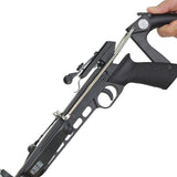 80lbs Aluminum Body Self Cocking Powerful Pistol Crossbow with 27 Arrow+String