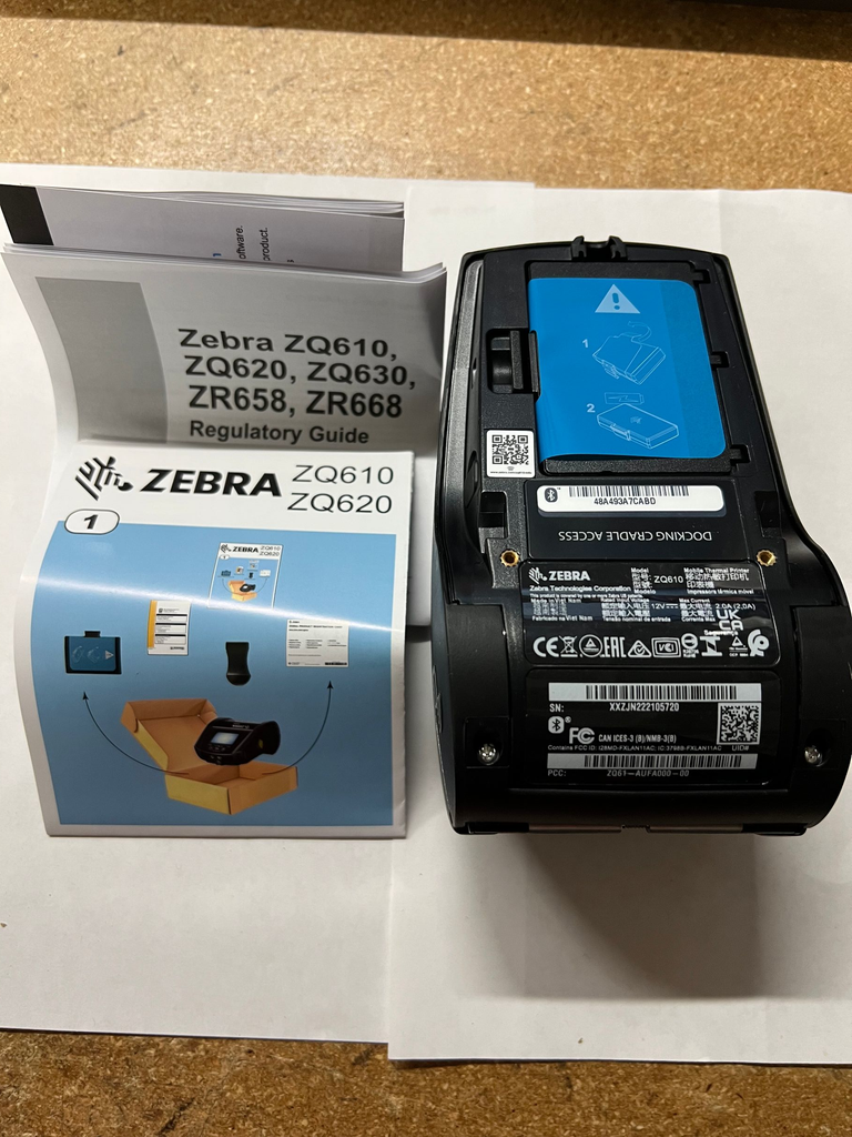 Zebra® Zq610 Monochrome Black And White Direct Thermal Printer Southlandarchery 