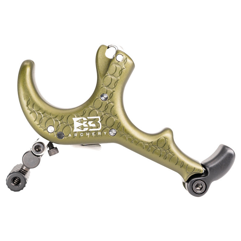 B3 Archery Versa Pro Pack Hand-Held Bow Release Aluminum - OD Green ...