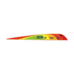 Easton 280 Diamond Vanes Bright Green/Fire Orange/White/Yellow - 100/Pack