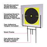 EZ Aim Target Stand, 16"W x 26.5"H, 2.7 lbs - Black