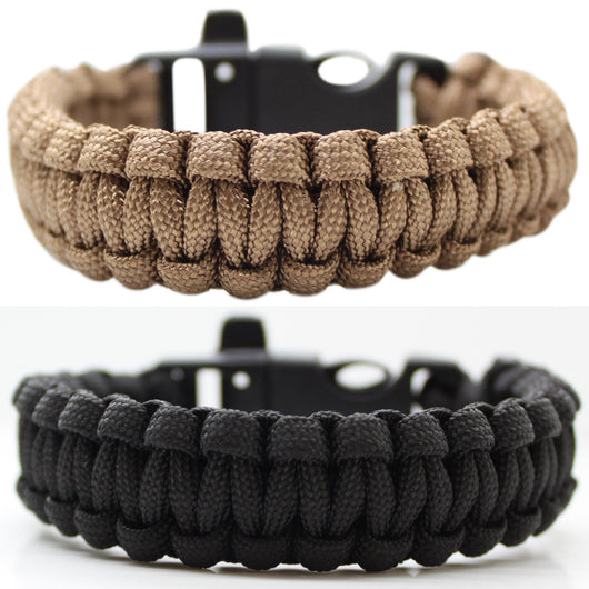 Rothco Thin Red Line Paracord Bracelet With D-Shackle