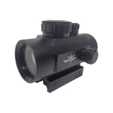 SAS 1x30mm Red/Green Crossbow Scope Sight w/ Switchable 3/8" and 7/8" Mount Rail