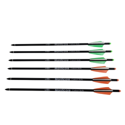  Southland Archery Supply SAS 6.5 Aluminum Pistol Crossbow  Bolts Arrows for 50lbs 80lbs Dozen - 12/Pack (12/Pack) : Sports & Outdoors