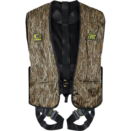 Hunter Safety System Treestalker Harness w/ Elimishield - Mossy Oak Bottomland