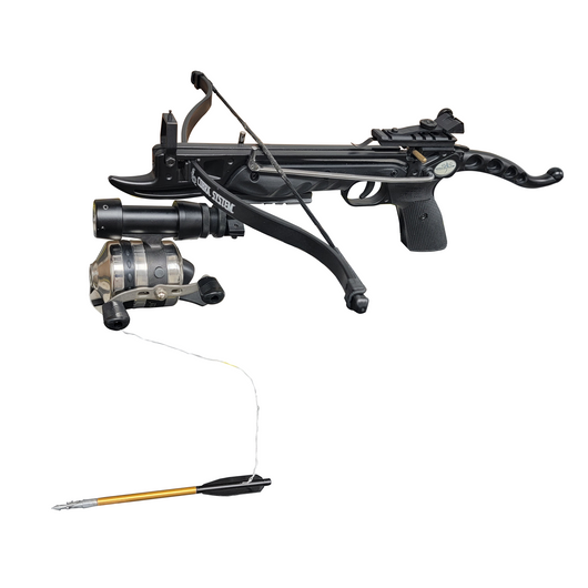 6.8'' Red Fishing Bolts Archery Bowfishing Arrow Broadheads Crossbow Bolts  Bow Fishing Hunting for 50-80 lbs Pistol Crossbow 6/12 PCS