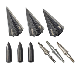 Bear Razor Head VWS Single Bevel Broadhead Kit