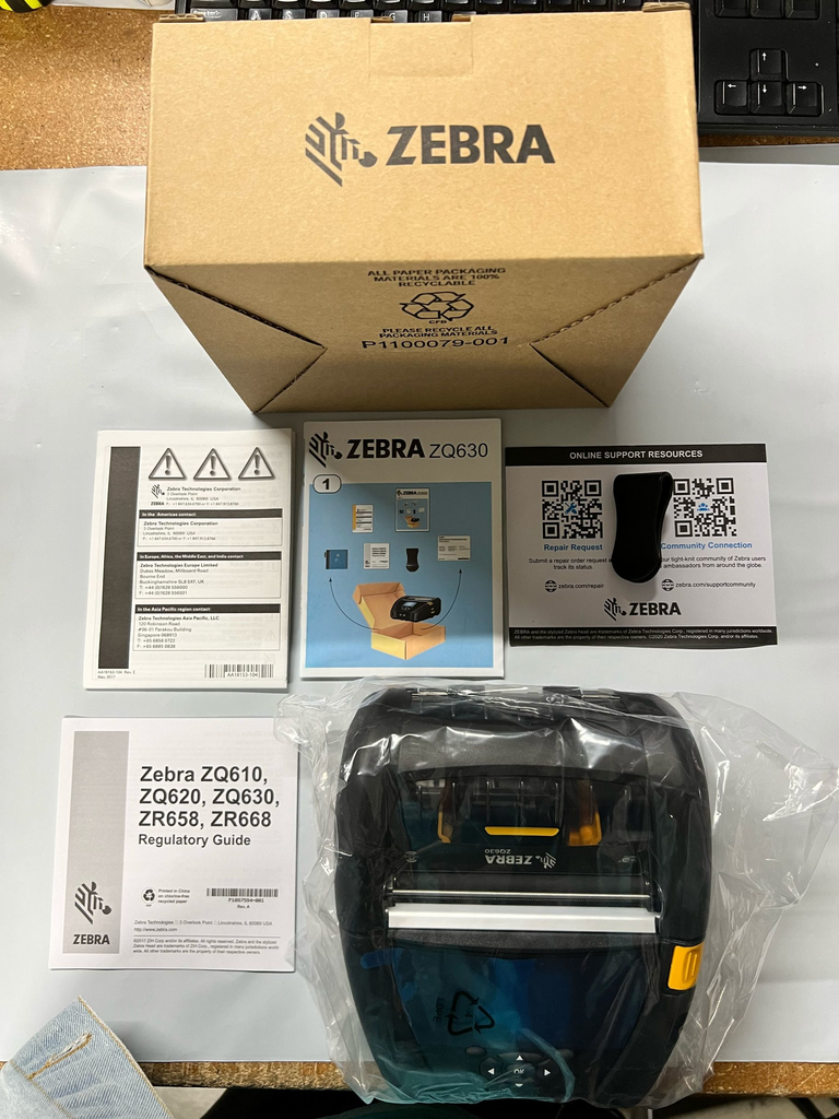 Zebra Zq630 Mobile Barcode Label Printer Wireless Bluetooth And Wifi Southlandarchery 9762